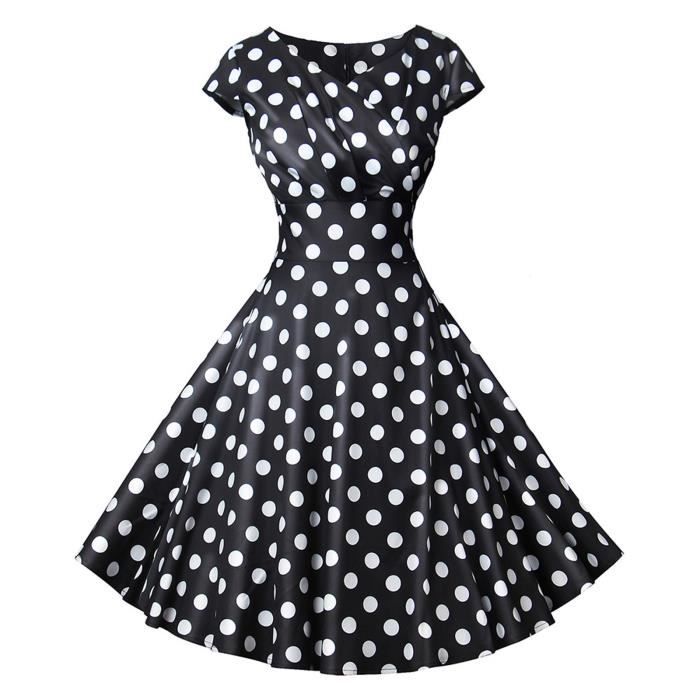 Robe D'été Fourreau - Noir Et Fushia - Taille 38 Neuve Avec étiquettes