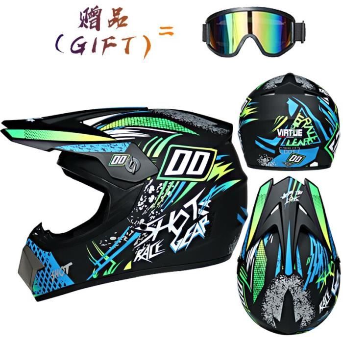 XL-12) Casque De Motocross De Sécurité Casco Motocross Vélo Descente