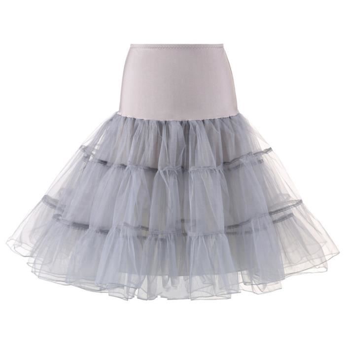Jupe en lin : imprimé balançoire, taille élastique - France