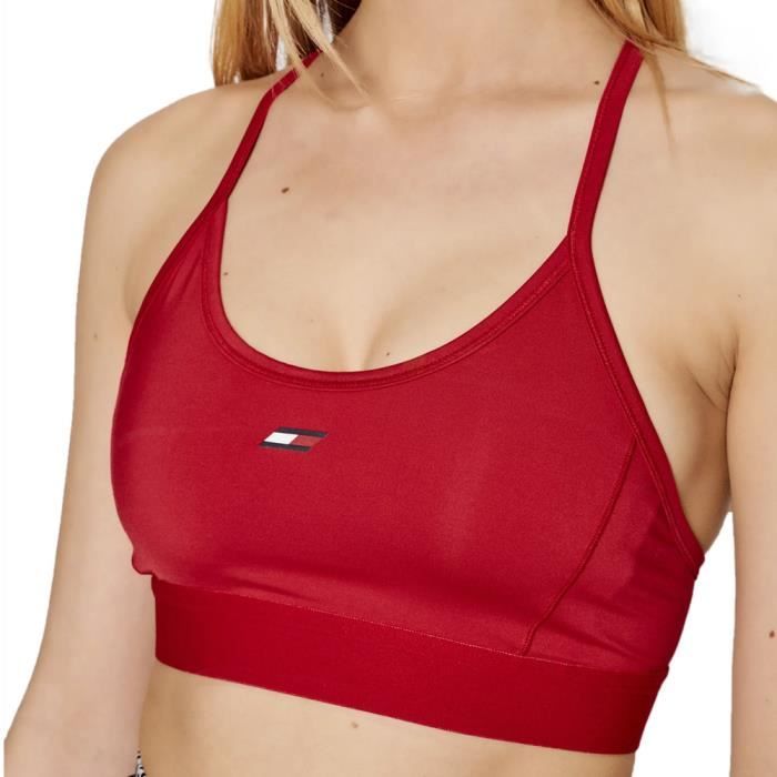 Brassi re Rouge Femme Tommy Hilfiger Racer Cdiscount Sport