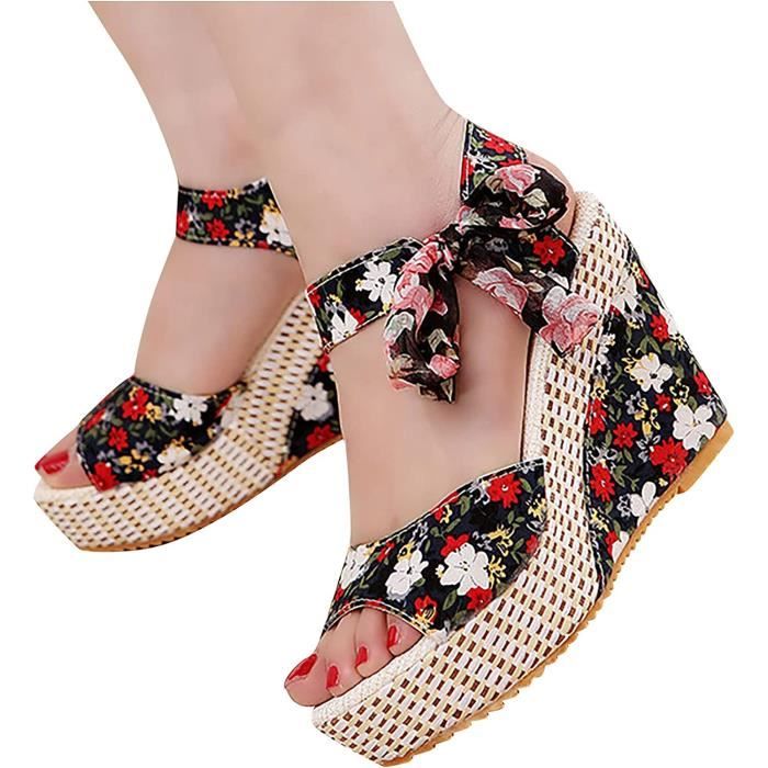 Talons compensées femme hotsell