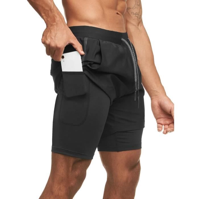 Short running avec poche outlet téléphone