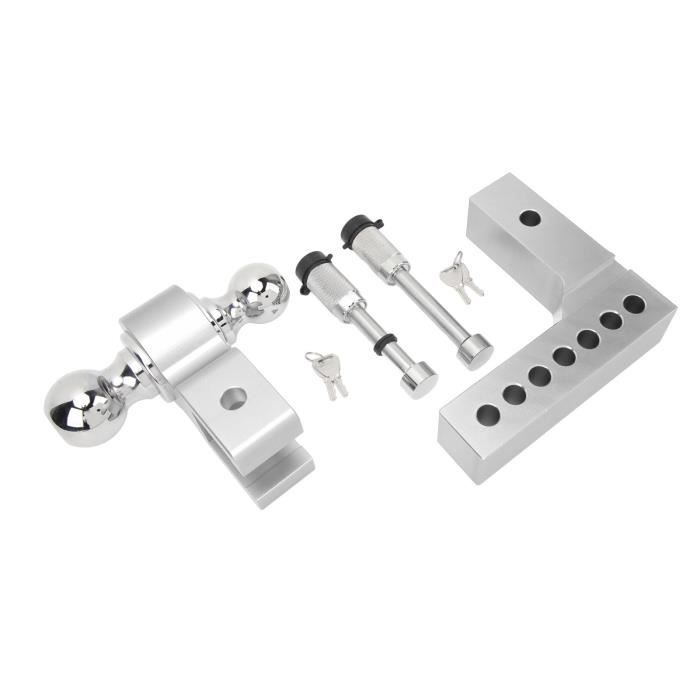 Attelage De Remorque Réglable - Pour Récepteur 2" - Drops 4" Et 2" - Capacité 25,000 Lbs - Neuf