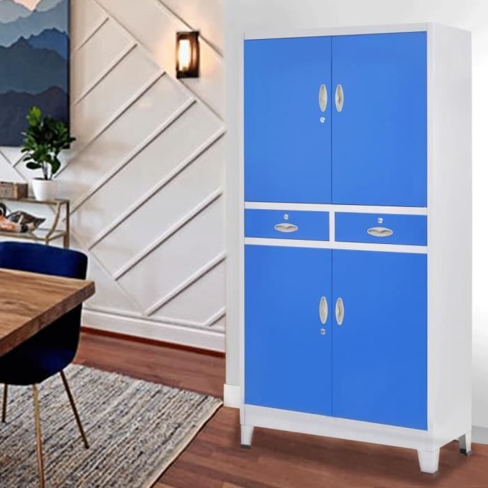 Omabeta Casiersarmoires de rangement Armoire de bureau avec 4
