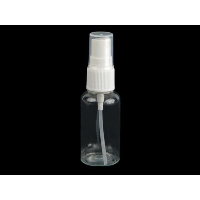 Flacon Pompe Spray Vide 200 Ml Joli'essence - Blanc Opaque Soft-touch, Sans BPA, Bague 24/410