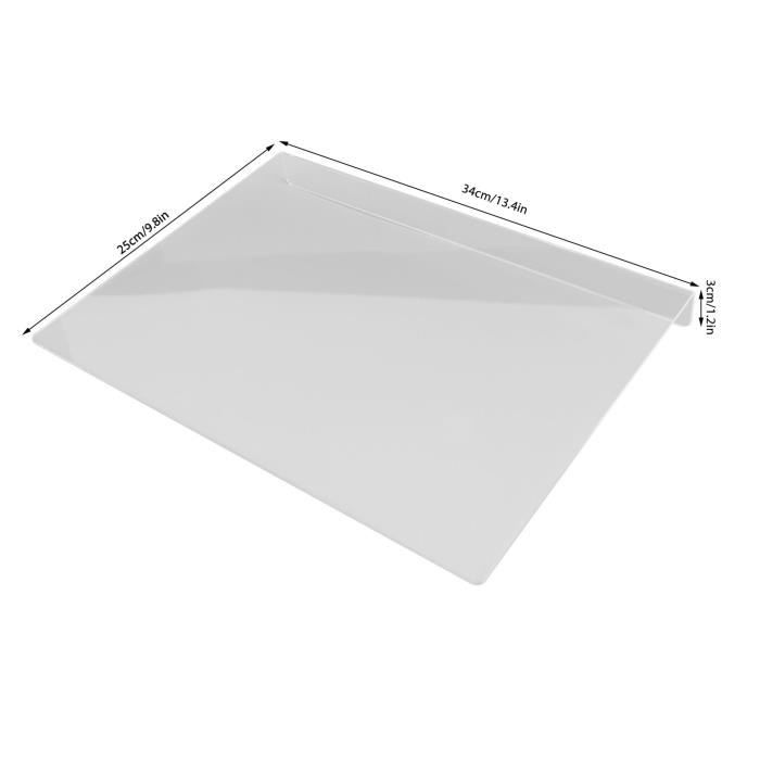 Planche à Découper Acrylique 8 Mm Pour Charpentiers – échelle Millimétrique, Base De Coupe