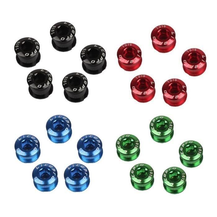 2 Vis M8x18mm Pour Pédalier Vélo - Hexagonal Extérieur - Pièces Réparation Bicyclette - Accessoire Cyclisme