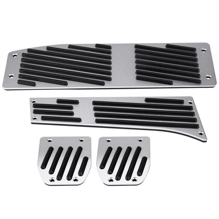 2 Plaques De Pédale En Aluminium Pour Voiture RC Traxxas 1:10 - Repose-pieds Décoratifs - Accessoire Simulation