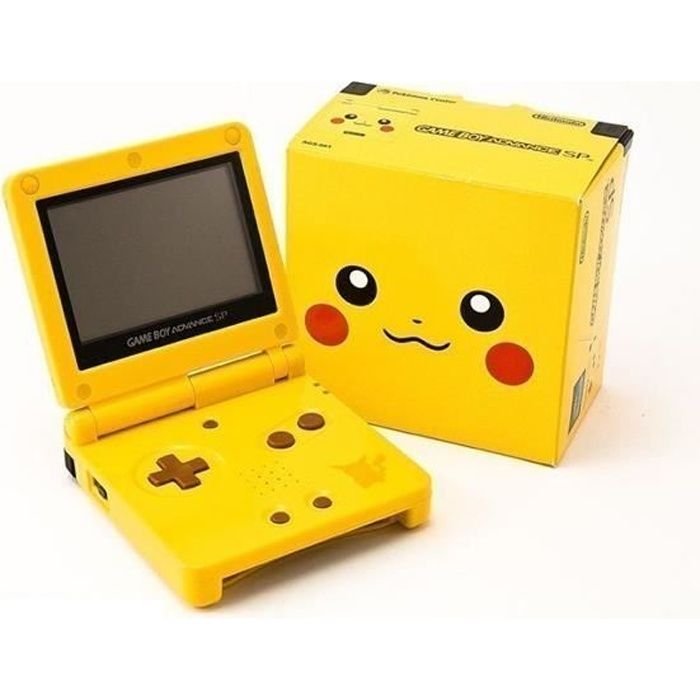 GameBoy Advance SP edition PIKACHU pokémon avec boite Reconditionné - N/A reconditionné disponible sur Cdiscount Seconde Vie