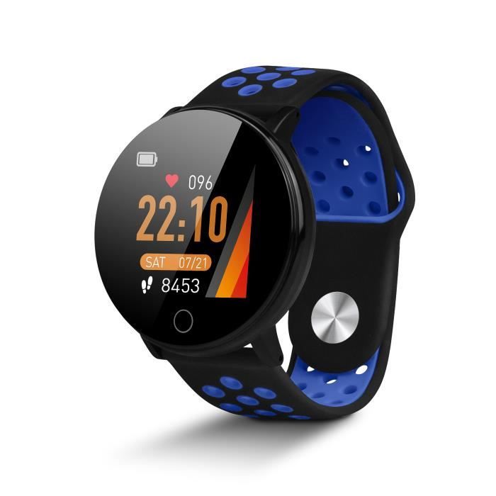 Smartwatch Smartek SW-590 Bleu/Noir - Cdiscount Téléphonie