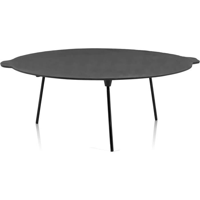 Honhill - Plaque De Revêtement En émail, Plaque De Cuisson Avec Pieds, Set D'out