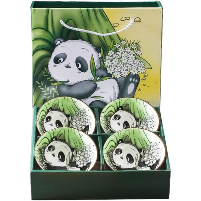 Mikasa Jardin - Set de 4 bols à céréales, couleur verte, service pour 4
