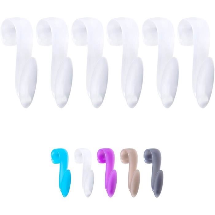 Support Crochets De Radiateur, Crochets à Serviettes Pour Salle De Bain Porte Serviettes 6 Crochets De Bain Noir 9 6cm 98952188