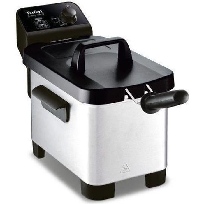 TEFAL FR331070 Friteuse électrique semi-professionnelle Easy Pro - Inox