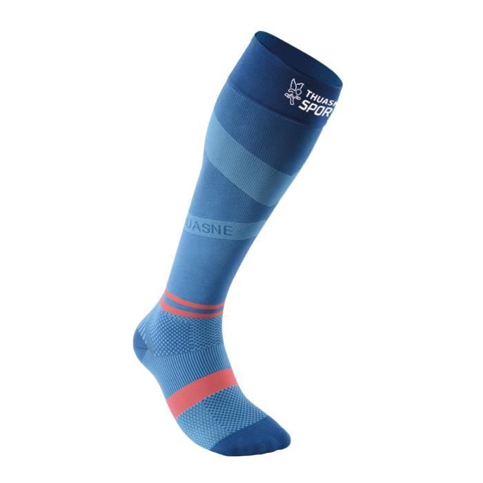 Chaussettes Thuasne hautes Up Activ (Longues) - noir/bleu/rouge - 43/46 M Chaussettes Thuasne hautes Up Activ (Longues) - noir/bleu/rouge - 43/46 M