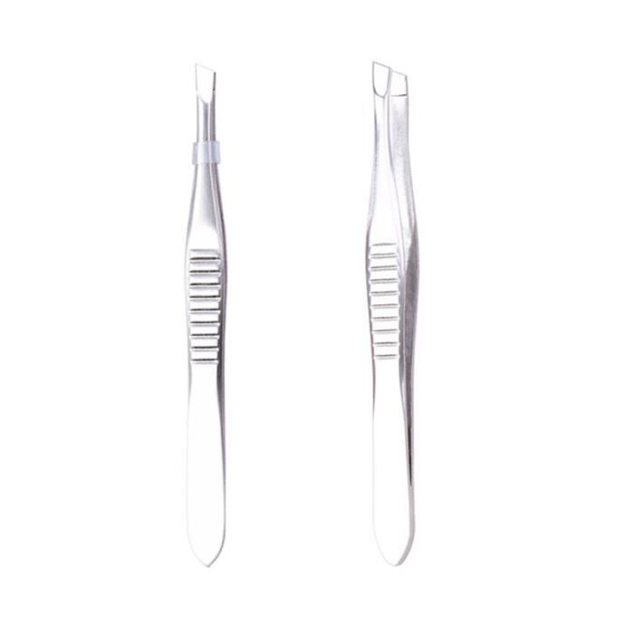 2pcs Stainless Steel Bevel Eyebrow Clip Hair Removal Face Clamp Tweezers Makeup Tools (Random Color) KIT DE COUTURE - Cdiscount Beaux-Arts et Loisirs créatifs 2pcs Stainless Steel Bevel Eyebrow Clip Hair Removal Face Clamp Tweezers Makeup Tools (Random Color) KIT DE COUTURE - Cdiscount Beaux-Arts et Loisirs créatifs