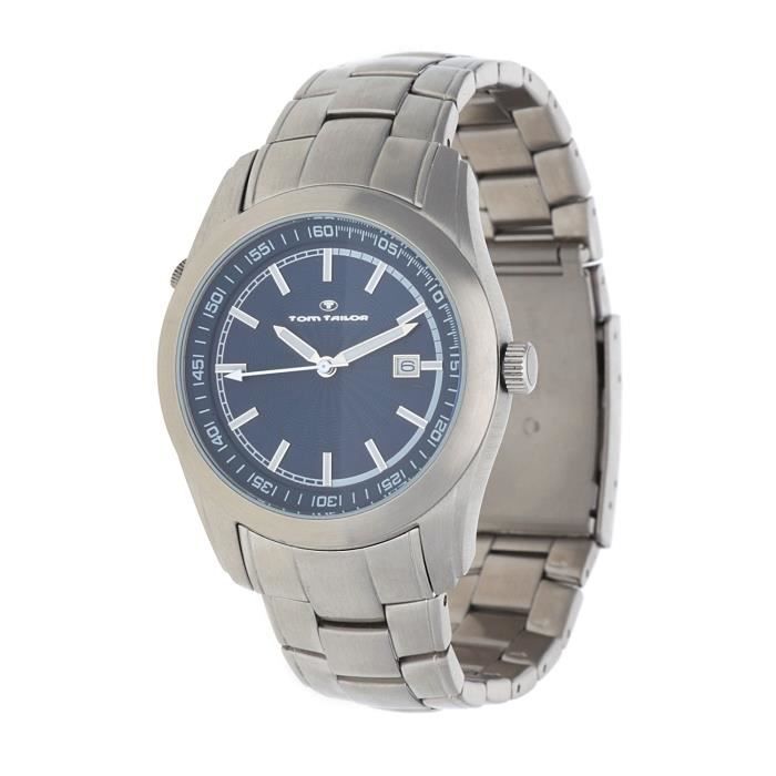 Tom Tailor Homme Montre Argent 5407505 - Cdiscount Bijouterie