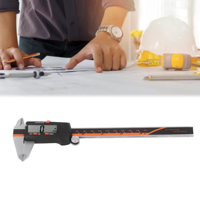 ARAMOX Caliper Vernier électronique Pied à Coulisse électronique, écran LCD 0-150 Mm, Pied à ARAMOX Caliper Vernier électronique Pied à Coulisse électronique, écran LCD 0-150 Mm, Pied à