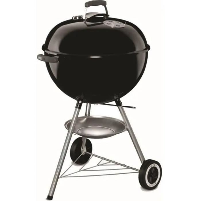 Barbecue à charbon Classic Kettle Ø57 cm - WEBER - Acier chromé - Noir