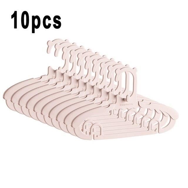Cintres Bébé En Bois - Lot De 15 | Design Animaux Antidérapant | Pour Poupées & Vêtements Enfants