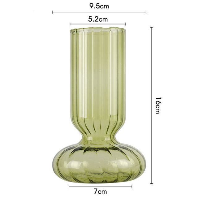 Set De 6 Petits Vases Ronds En Verre Transparent Vintage – Déco élégante Pour Salon, Chambre, Mariage