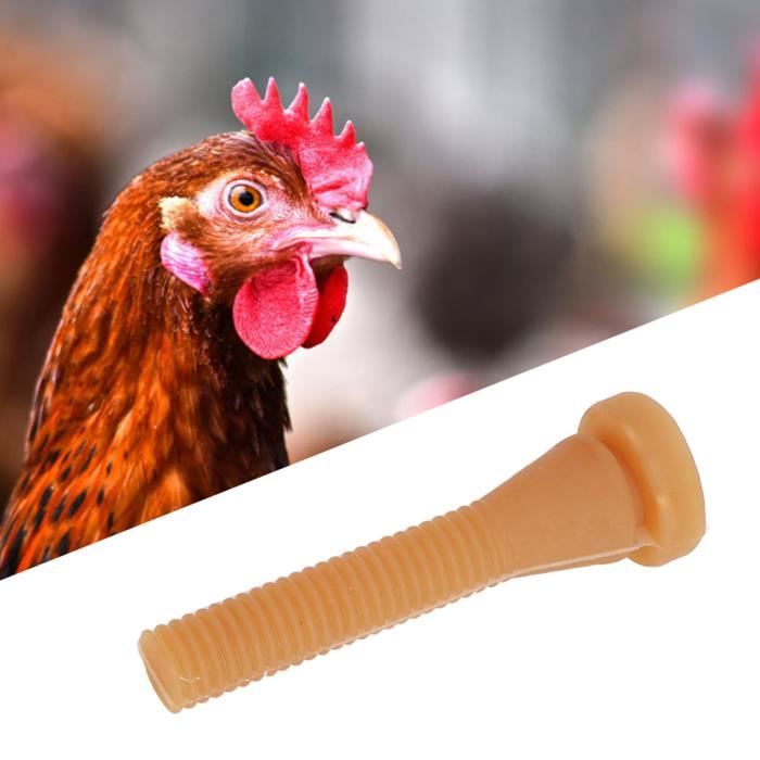 Lot De 50 Doigts En Caoutchouc Pour Plumeuse à Volaille - 6x1,9cm - Pour Plumaison Cailles/poulets