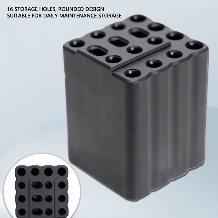 Organisateur Tournevis 18 Trous - Support Acrylique Multifonction Cruciformes & Hexagonaux