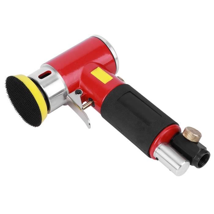 Kit Ponceuse Orbitale Aléatoire à Air 108 Pièces - 1/2/3 Pouces - Pour Polissage Voiture