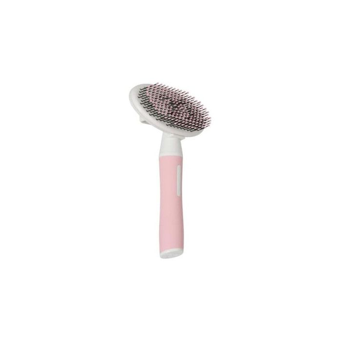 Brosse SLICKER doux rétractable taille M pour chat - zolux Brosse SLICKER doux rétractable taille M pour chat - zolux