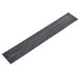 Revetement de sol adhesif valona PVC vinyle 7 pieces 0,975 m² night chene noir-1