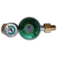 Set régulateur de pression/ tuyau 30 mbar avec manomètre-1
