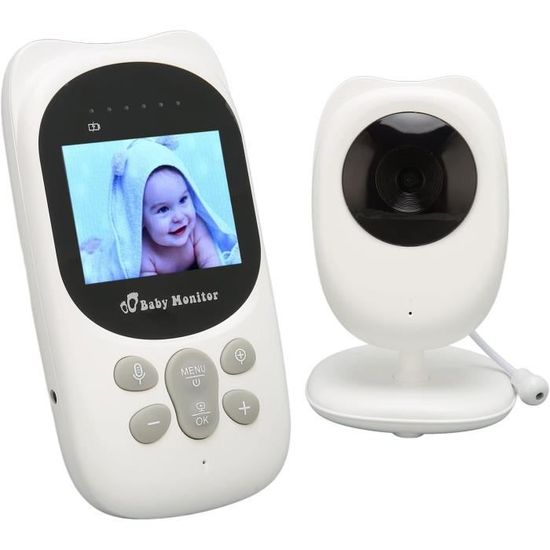 HelloBaby Babyphone Caméra Moniteur vidéo pour bébé avec caméra et Audio,  12,7 cm (5 ) écran LCD Couleur Caméra de Vision Noctu26 - Cdiscount  Puériculture & Eveil bébé