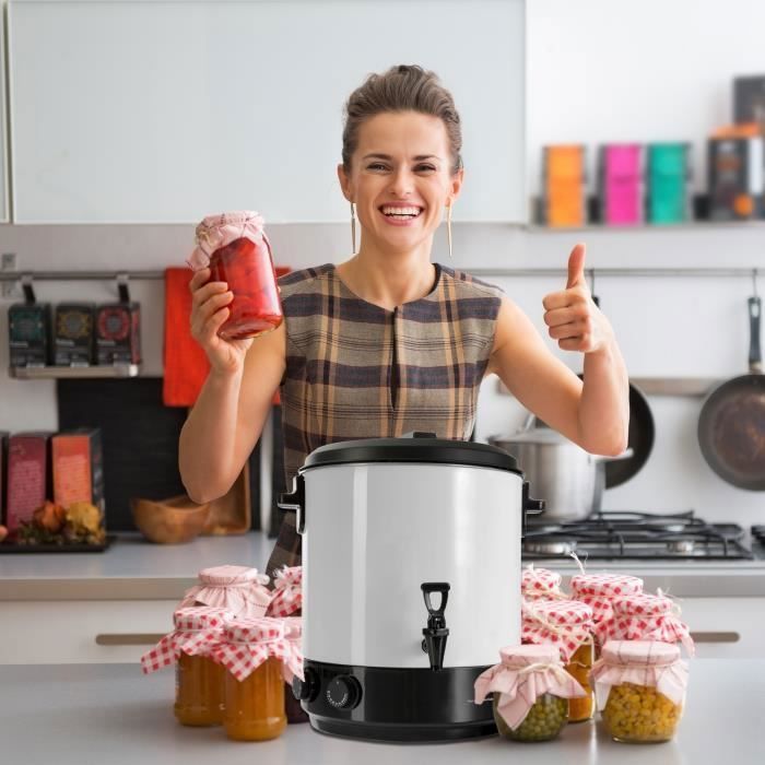Arebos Distributeur de Boisson Chaudes 950W | Chaudière à eau 8,8L 40