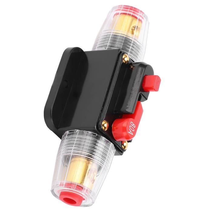 Mizikuu Disjoncteur De Voiture 150A DC12-48V - Fusible Réarmable Étanche Pour Système Audio Et Marine