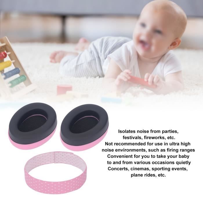 CASQUE ANTI-BRUIT Protection auditive de sommeil conception pliable  cache-oreilles pour bébé enfant (vert)-XIC - Cdiscount Puériculture & Eveil  bébé