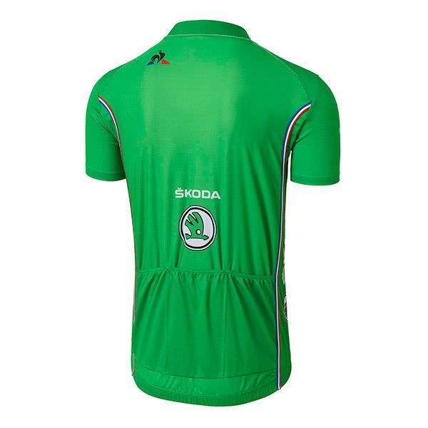 Maillot vert Tour de France 2017 Le Coq Sportif Adulte Velo loisir Manches courtes Respirant Cdiscount Sport
