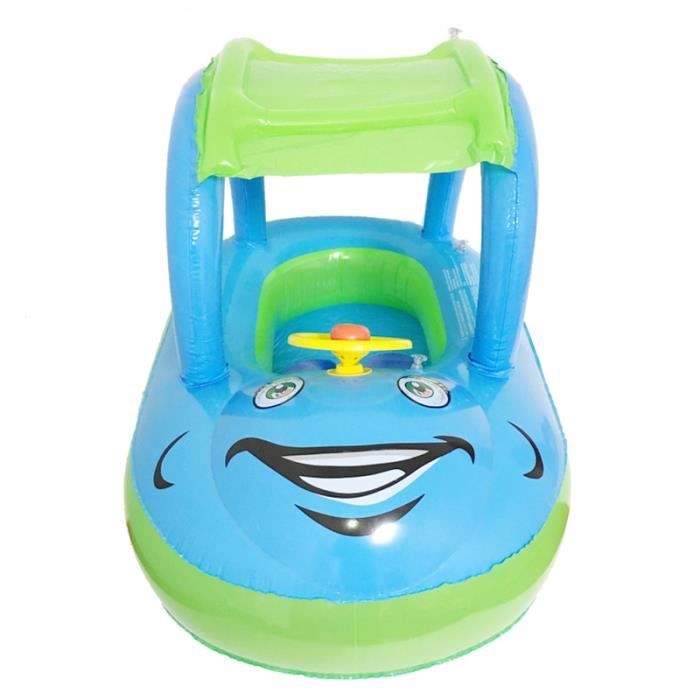 Jouet Gonflable Bébé – Voiture Flotteur Avec Siège – Pour Natation Et Bain