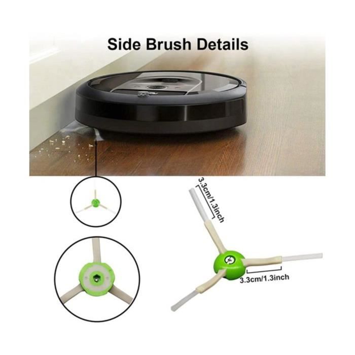 Accessoires pour robots aspirateurs iRobot Roomba i7, i7+, E5, E6