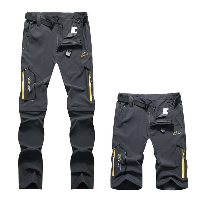 Pantalon Randonnée Femme Séchage Rapide Pantalon Cargo Femme Multi-poches - Taille élastique Avec Cordon - Tissu Séchage Rapide - Randonnée, Quotidien, Sport Pantalon Cargo Ajustable Cordon
