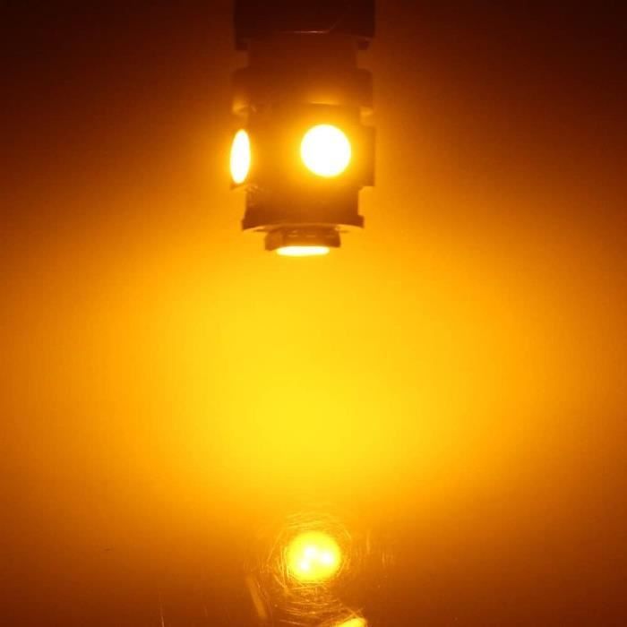 YM E-Bright T10 W5W LED Ampoule,194 168 2825 Ampoules LED pour lampes de  lecture de voiture, feux de plaque d'immatriculation, plafonniers, feux