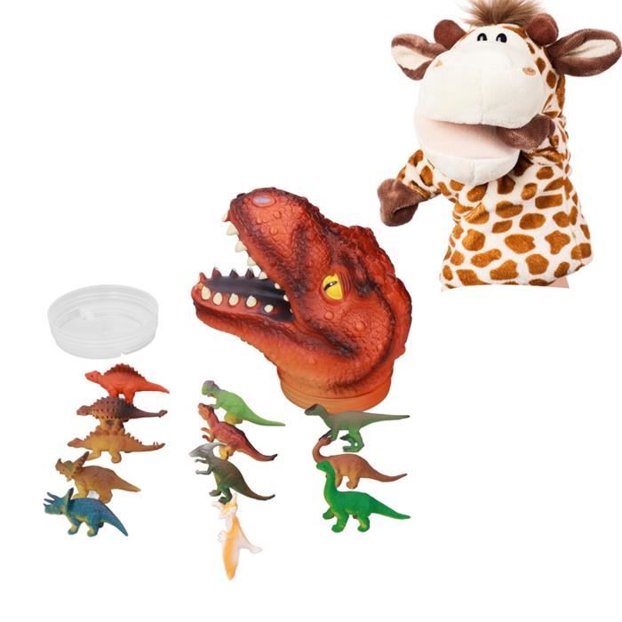 OLL Doigt Marionnette Dinosaure Parfait Doigt De Dinosaure Ensemble Jouet  Amusant Pour Les Enfants HB014