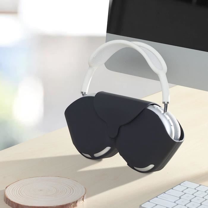 Housse en silicone kwmobile pour casque - Compatible avec Apple Airpods Max  - Pour