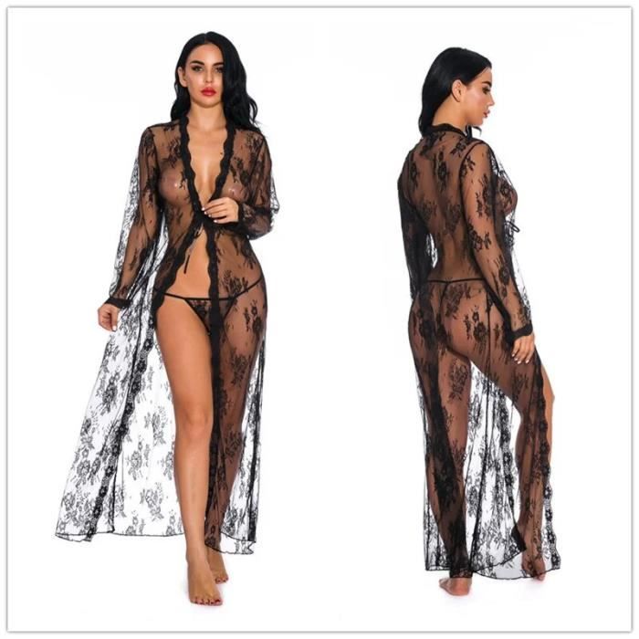 Nuisette sexy longue 2025