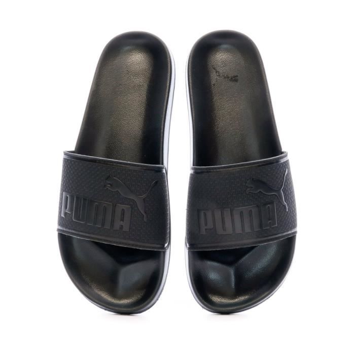 Claquettes Noir Homme Puma Black puma Cdiscount Sport