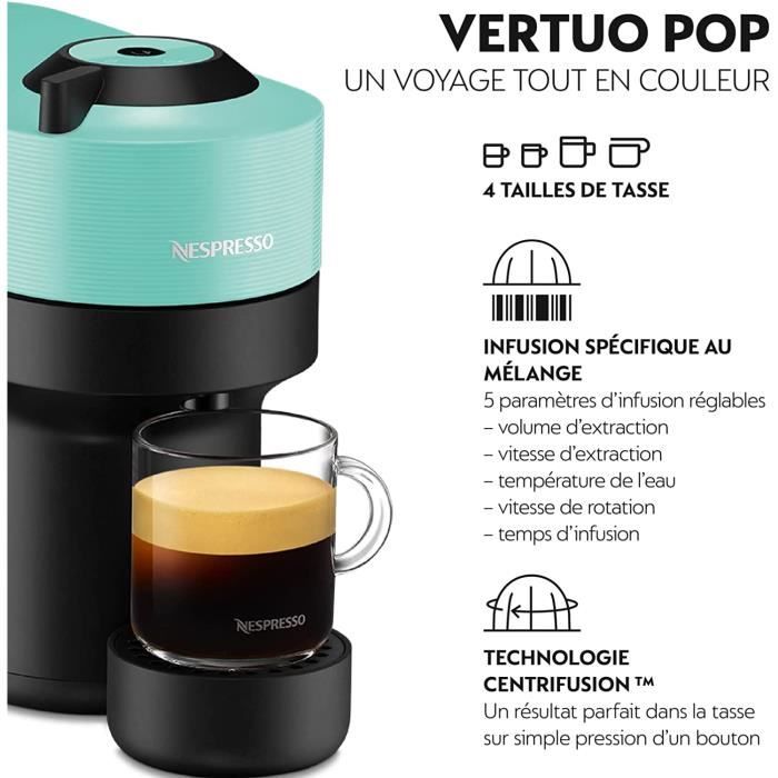 Krups Nespresso, Machine a Cafe, Cafetiere a Capsules, 4 Tailles