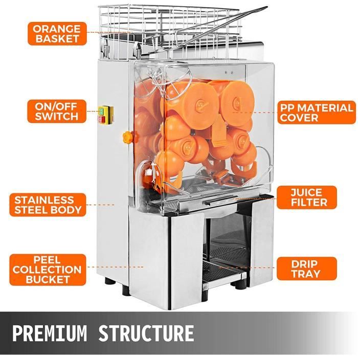 Venez découvrir notre nouvelle machine à jus d'orange pressé frais ! 🍊, By E.Leclerc Falaise