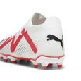 Chaussures de football de football enfant Puma Future Match FG/AG - Pack Breakthrough - puma white/puma black/fire orchid - 33-3