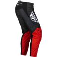 Pantalon moto cross Fly Racing F-16 - rouge/noir - L-3