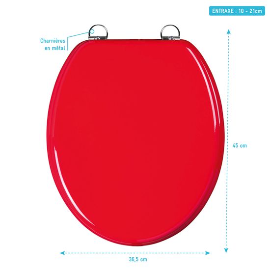 abattant wc entraxe 21 cm