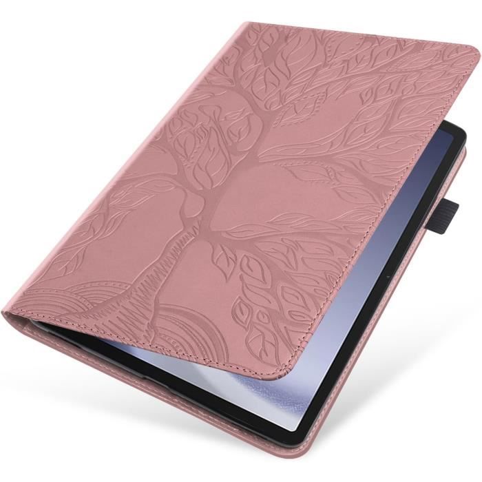 Coque Tablette Samsung Tab A9 Plus 11 Pouces 2023 - Cuir PU, Veille Automatique, Support Ajustable
